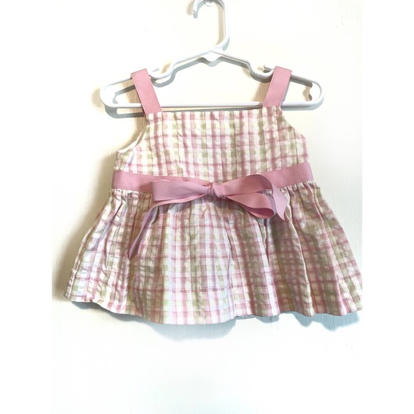 Lydia Jane Other - Lydia Jane sleeveless, pink checkered tunic. Size 24mo.